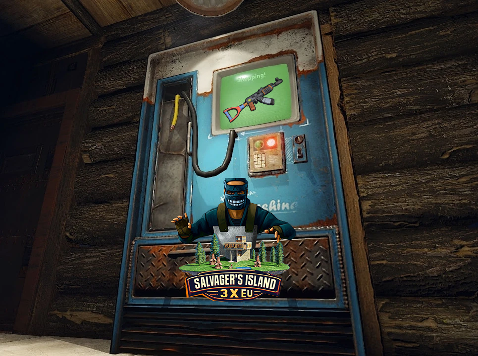 Shop A vending machine in Rust